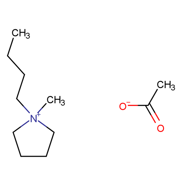 N-丁基-N-甲基吡咯烷醋酸盐,N-butyl-N-methylpyrrolidinium acetate