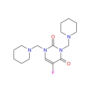 5-Methyl-1,3-bis-piperidin-1-ylmethyl-1H-pyrimidine-2,4-dione,5-Methyl-1,3-bis-piperidin-1-ylmethyl-1H-pyrimidine-2,4-dione