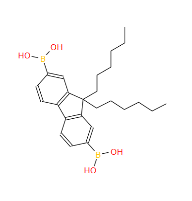 9,9-二己基芴-2,7-二硼酸二(1,3-丙二醇)酯,9 9-DIHEXYLFLUORENE-2 7-DIBORONIC ACID