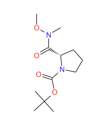 叔丁氧羰酰基-脯氨酸-N'-蛋氨酸- N' -酰胺,N-(TERT-BUTOXYCARBONYL)-L-PROLINE N'-METHOXY-N'-METHYLAMIDE