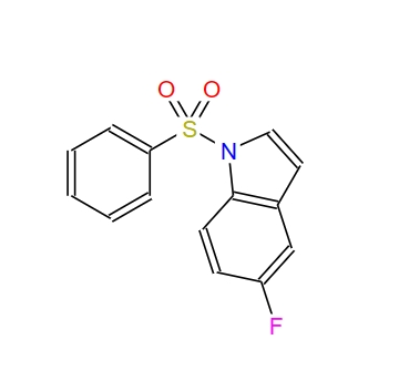 5-fluoro-1-phenylsulfonyl-1H-indole,5-fluoro-1-phenylsulfonyl-1H-indole