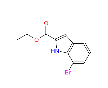 7-溴-1H-吲哚-2-甲酸乙酯,Ethyl 7-bromo-1H-indole-2-carboxylate