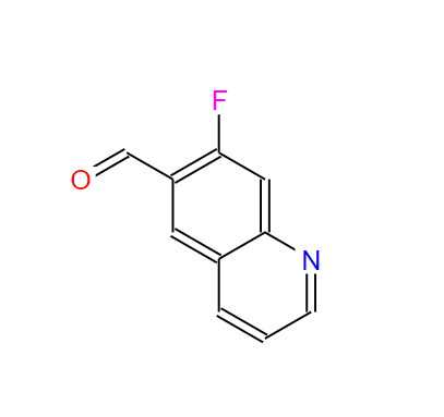 7-氟喹啉-6-甲醛,7-fluoroquinoline-6-carbaldehyde