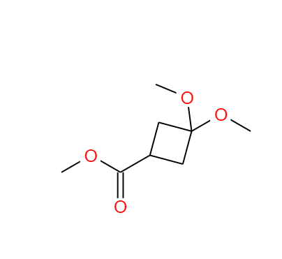 3,3-二甲氧基环丁烷羧酸甲酯,3,3-Dimethoxycyclobutane-1-carboxylate methyl ester
