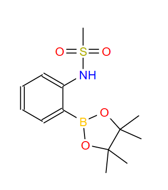 2-甲烷磺酰氨基苯基硼酸频哪醇酯,2-METHANESULFONYLAMINOPHENYLBORONIC ACID, PINACOL ESTER