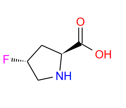 反式-4-氟脯氨酸,(2S,4R)-4-FLUORO-PYRROLIDINE-2-CARBOXYLIC ACID