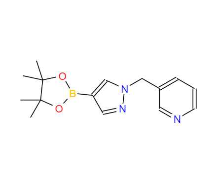 1-(3-吡啶甲基)-1H-吡唑-4-硼酸頻哪醇酯,3-[4-(4,4,5,5-TETRAMETHYL-[1,3,2]DIOXABOROLAN-2-YL)-PYRAZOL-1-YLMETHYL]-PYRIDINE