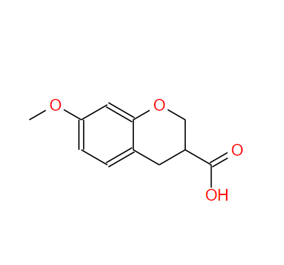 7-甲氧基苯并四氢吡喃-3-甲酸,7-Methoxy-chroman-3-carboxylic acid