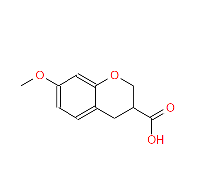 7-甲氧基苯并四氫吡喃-3-甲酸,7-Methoxy-chroman-3-carboxylic acid