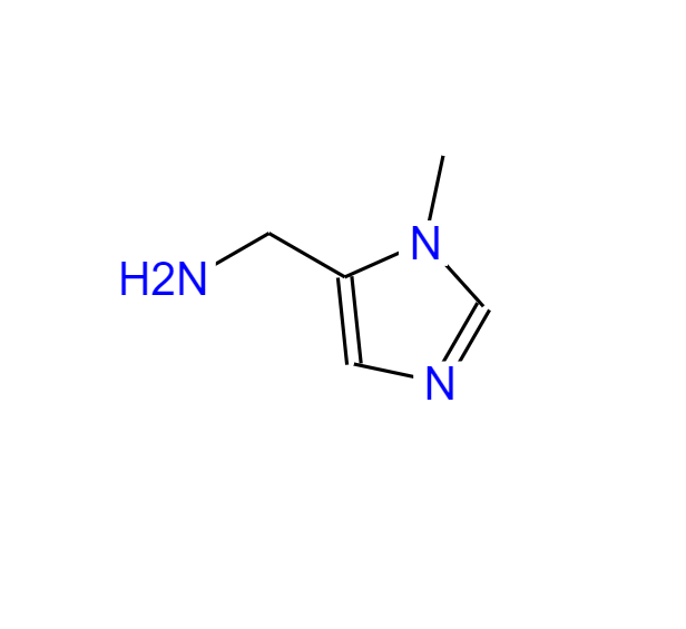(1-甲基-咪唑-5-基）甲胺,(1-METHYL-1H-IMIDAZOL-5-YL)METHYLAMINE
