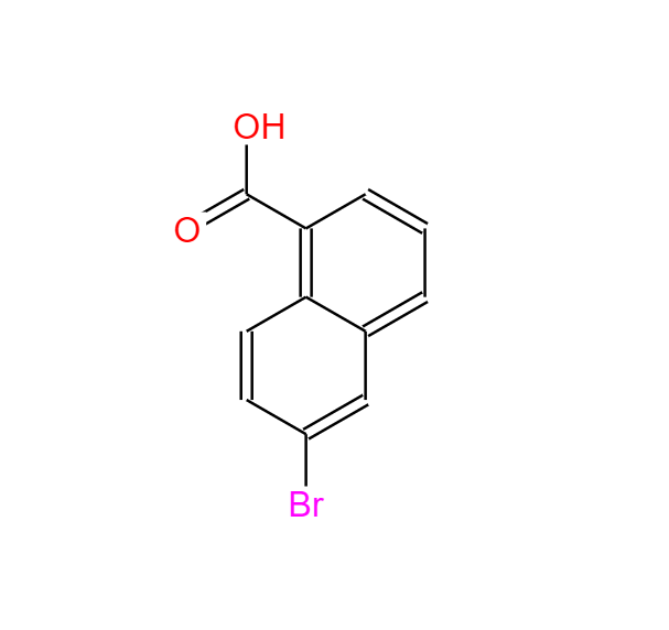 6-溴萘-1-甲酸,6-bromonaphthalene-1-carboxylic acid