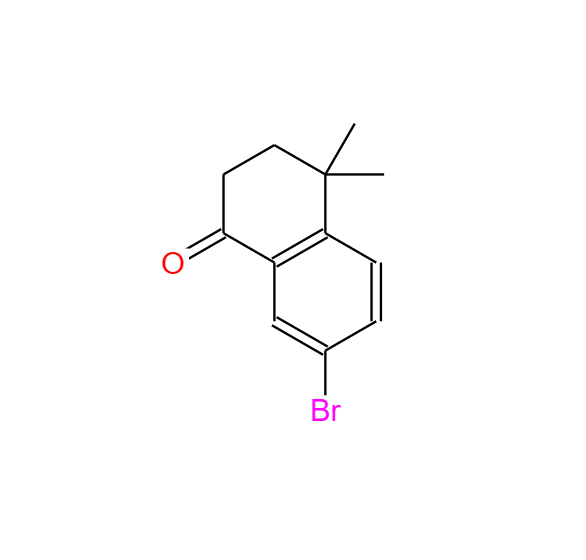 7-溴-4,4-二甲基-1-四氢萘酮,7-BROMO-4,4-DIMETHYL-3,4-DIHYDRO-2H-NAPHTHALEN-1-ONE