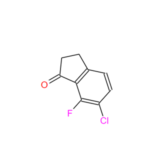 6-氯-7-氟-1-茚酮,6-chloro-7-fluoro-2,3-dihydro-1H-inden-1-one