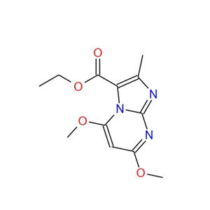 5,7-Dimethoxy-2-methyl-imidazo[1,2-a]pyrimidine-3-carboxylic acid ethyl ester 209479-50-5