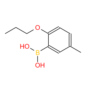 480438-70-8；5-甲基-2-丙氧基苯基硼酸；5-METHYL-2-PROPOXYPHENYLBORONIC ACID