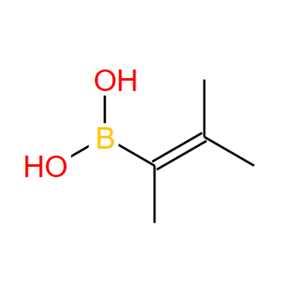 870777-16-5；3-甲基-2-丁烯-2-基硼酸；3-METHYL-2-BUTEN-2-YLBORONIC &