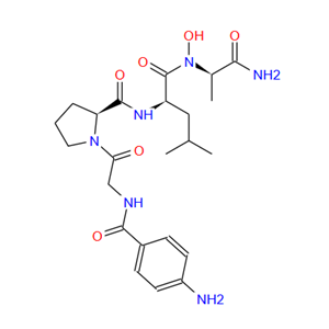 4-氨基苯甲酰基-甘氨酰-脯氨酰-D-亮氨酰-D-丙氨酰异羟肟酸,MMP INHIBITOR I