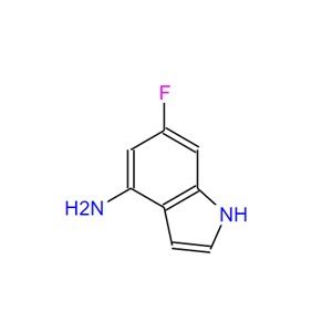 885518-25-2 6-氟-1H-吲哚-4-胺