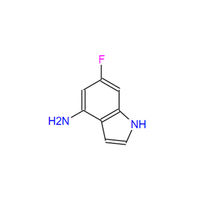 6-氟吲哚-4-甲酸,6-Fluoro-1H-indole-4-carboxylic acid