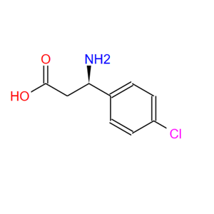 131690-61-4；(R)-3-氨基-3-(4-氯苯基)-丙酸；(R)-3-AMINO-3-(4-CHLORO-PHENYL)-PROPIONIC ACID
