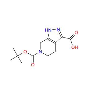 6H-吡唑[3,4-C]1,4,5,7-四氫吡啶-3,6-羧酸 6-(1,1-二甲基乙基) 酯