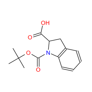 1-(叔丁氧基羰基)-2-吲哚啉羧酸,1-(TERT-BUTOXYCARBONYL)-2-INDOLINECARBOXYLIC ACID