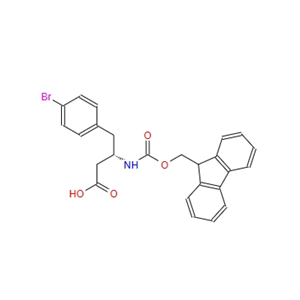 Fmoc-(S)-3-氨基-4-(4-溴-苯基)-丁酸 270062-86-7
