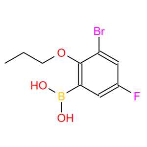 868272-84-8;3-溴-5-氟-2-丙氧基苯基硼酸;3-BROMO-5-FLUORO-2-PROPOXYPHENYLBORONIC&