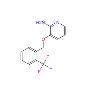 3-(2-trifluoromethyl-benzyloxy)-pyridin-2-ylamine,3-(2-trifluoromethyl-benzyloxy)-pyridin-2-ylamine