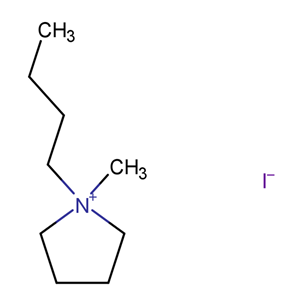 N-丁基-N-甲基吡咯烷碘盐,N-butyl-N-methylpyrrolidinium iodide