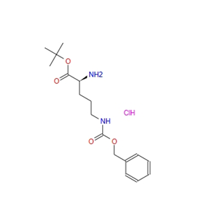 (S)-2-氨基-5-(((苄氧基)羰基)氨基)戊酸叔丁酯盐酸盐,tert-Butyl (S)-2-amino-5-(((benzyloxy)carbonyl)amino)pentanoate hydrochloride