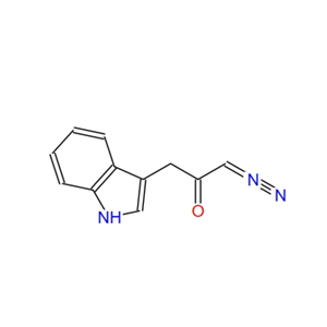 1-diazo-3-(indol-3-yl)propan-2-one 150649-16-4