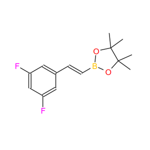 1073354-58-1；反式-2-(3,5-二氟苯基)乙烯基硼酸频那醇酯；TRANS-2-(3,5-DIFLUOROPHENYL)VINYL BORONIC ACID PINACOL ESTER