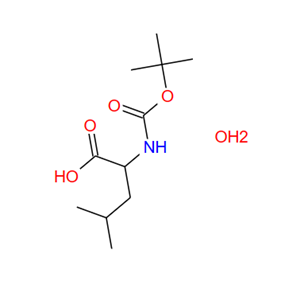 BOC-DL-亮氨酸水合物,Boc-DL-Leu-OH H2o