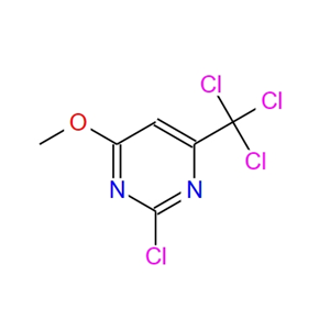 2-chloro-4-methoxy-6-trichloromethyl-pyrimidine 137161-14-9