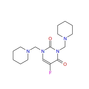 5-Methyl-1,3-bis-piperidin-1-ylmethyl-1H-pyrimidine-2,4-dione 111971-32-5