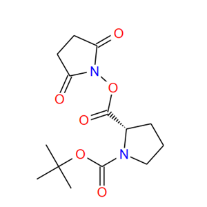 3392-10-7;BOC-L-脯氨酸 N-羟基琥珀酰亚胺酯;BOC-PRO-OSU