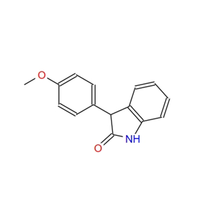 3-(4-methoxyphenyl)indolin-2-one 111474-74-9