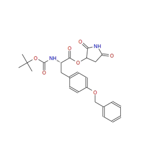 Boc-O-苄基-L-酪氨酸羟基琥珀酸亚氨酯,Boc-Tyr(Bzl)-Osu