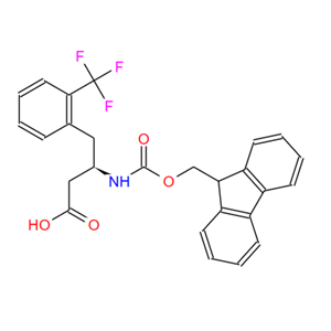 269726-72-9;FMOC-(R)-3-氨基-4-(2-三氟甲苯基)丁酸;FMOC-(R)-3-AMINO-4-(2-TRIFLUOROMETHYL-PHENYL)-BUTYRIC ACID