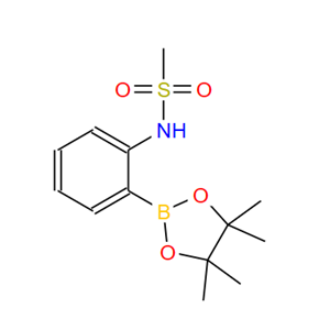 2-甲烷磺酰氨基苯基硼酸频哪醇酯,2-METHANESULFONYLAMINOPHENYLBORONIC ACID, PINACOL ESTER
