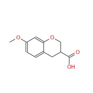 7-甲氧基苯并四氢吡喃-3-甲酸,7-Methoxy-chroman-3-carboxylic acid