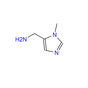 (1-甲基-咪唑-5-基）甲胺,(1-METHYL-1H-IMIDAZOL-5-YL)METHYLAMINE