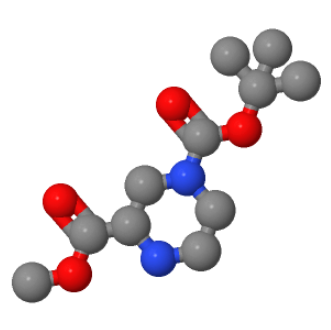 1--BOC-3-哌嗪甲酸甲酯,METHYL 4-BOC-PIPERAZINE-2-CARBOXYLATE