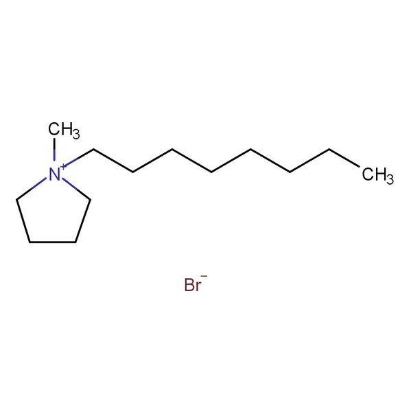 N-辛基-N-甲基吡咯烷溴鹽,N-octyl-N-methylpyrrolidinium bromide