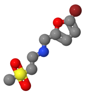 N-[(5-溴-2-呋喃基)甲基]-2-(甲基磺酰基)乙胺,N-[(5-Bromo-2-furyl)methyl]-2-(methylsulfonyl)ethanamine