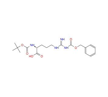 N-叔丁氧羰基-N'-芐氧羰基-l-精氨酸,Boc-Arg(Z)-OH