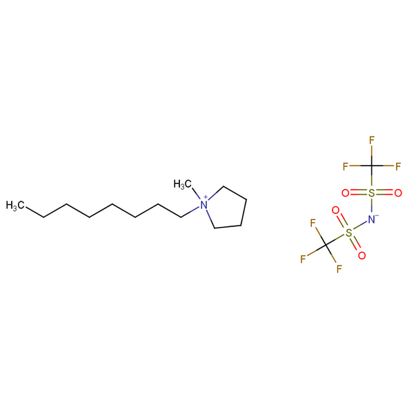 N-辛基-N-甲基吡咯烷双（三氟甲磺酰）亚胺盐,N-octyl-N-methylpyrrolidinium bis((trifluoromethyl)sulfonyl)imide