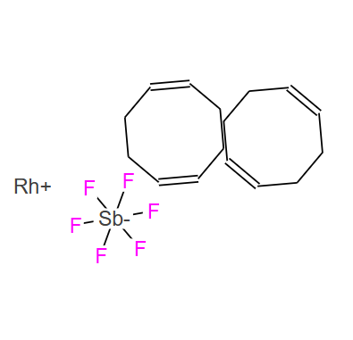 双(1,5-环辛二烯)铑(I)六氟化锑盐,Bis(1,5-cyclooctadiene)rhodium(I) hexafluoroantimonate