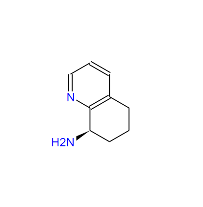 (8R)-5,6,7,8-四氢-8-氨基喹啉,8-Quinolinamine,5,6,7,8-tetrahydro-,(8R)-(9CI)